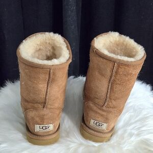 UGG Cream Shearling Boots
